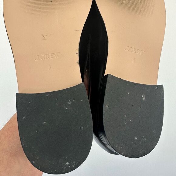 J. Crew Women’s Winona Leather Pinch Penny Loafer - Picture 11 of 14